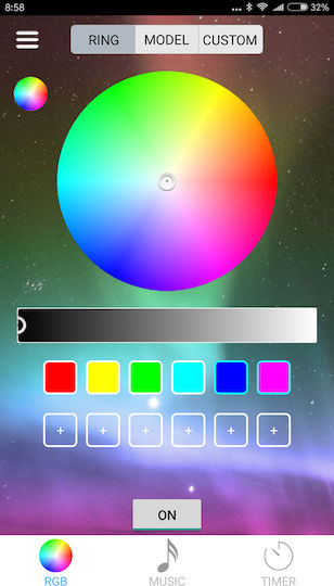GloboStar Ασύρματο RGB Controller Bluetooth με Τηλεχειριστήριο 73431