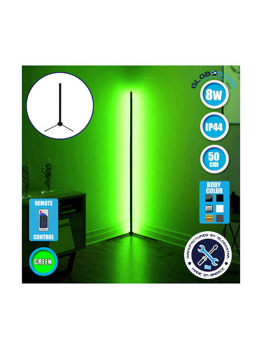 GloboStar LED Stehleuchte H50xB3cm. 100lm Schwarz