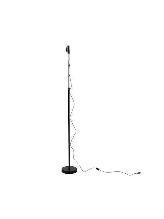 GloboStar Rainbow Blue 180° LED Floor Lamp H94xW87.5cm. with Adjustable White Light Black