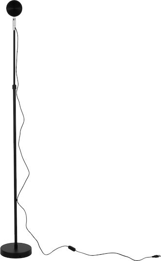 GloboStar Sunset Red 180° LED Φωτιστικό Δαπέδου Υ94xΜ87.5εκ. με Ρυθμιζόμενο Λευκό Φως Μαύρο