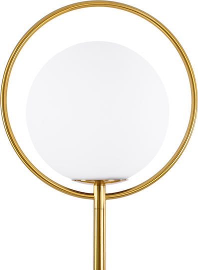 GloboStar VERSAILLES Floor Lamp H170xW35cm. with Socket for Bulb E27 White