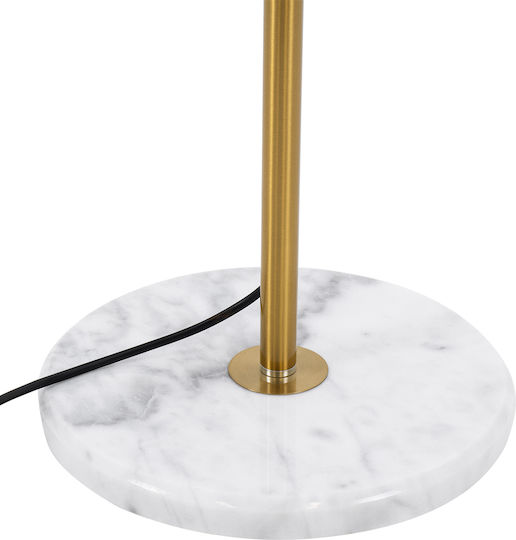 GloboStar VERSAILLES Floor Lamp H170xW35cm. with Socket for Bulb E27 White