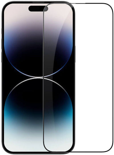 Mocolo 5D Full Face Tempered Glass Μαύρο (iPhone 14 Pro Max)