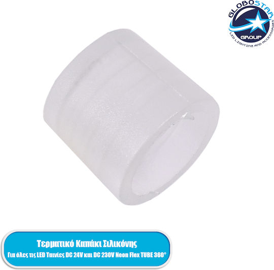 GloboStar Tube Capac pentru accesorii benzi LED 70635
