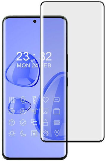 Protector de ecran curbat cu acoperire completă și adeziv complet pentru Xiaomi 13 Ultra Negru