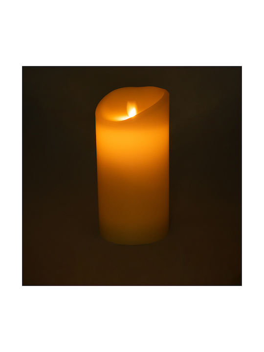 GloboStar Dekorative Lampe Wachs-Politur Weiß 24Stück