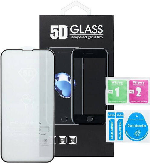 5D Full Glue Full Face Tempered Glass Μαύρο (Samsung Galaxy A36 5G)