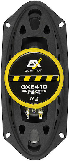 Esx QXE 410 Σετ Ηχεία Αυτοκινήτου Ομοαξονικά 7x10" με 160W RMS (2 Δρόμων)
