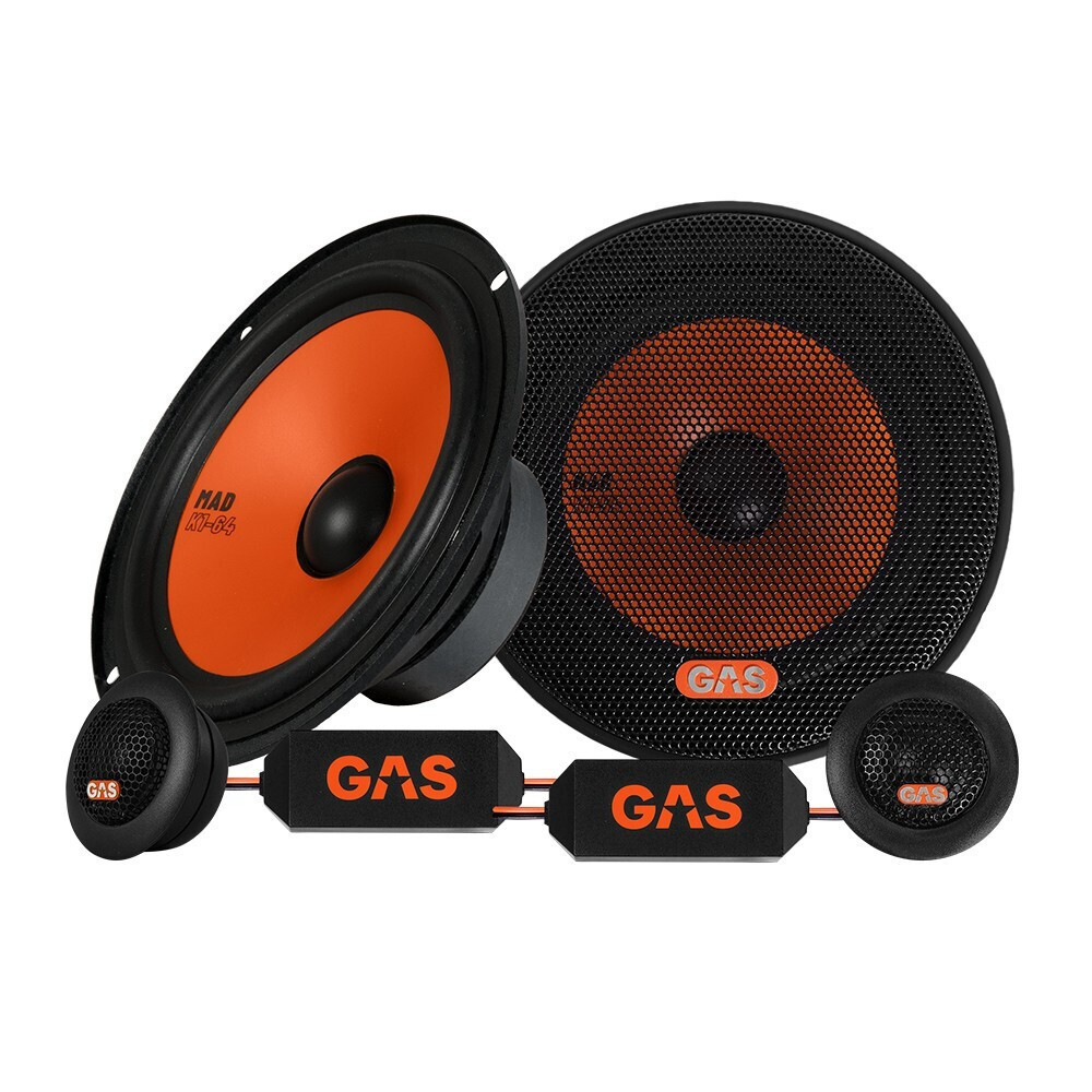 Gas Audio Power Set Boxe Auto Mad K1-64 Difuzoare auto cu 80W RMS