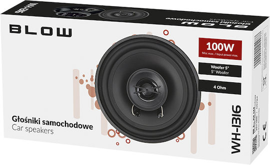 Blow WH-1316 Σετ Ηχεία Αυτοκινήτου 5" (2 Δρόμων)