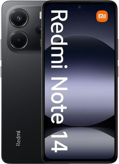 Xiaomi Redmi Note 14 4G NFC Dual SIM (8GB/256GB) Midnight