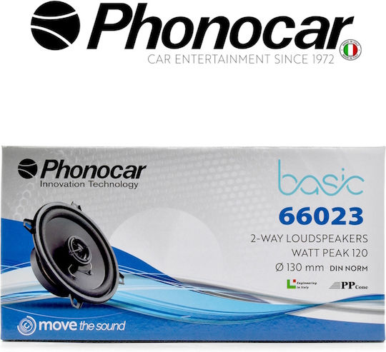 Phonocar Set Auto-Lautsprecher 5" mit 30W RMS (2 Weg)