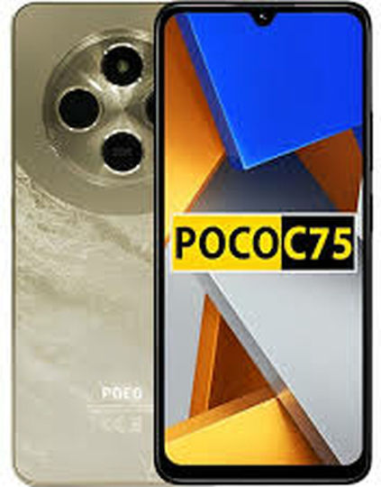 スマートフォン本体 POCO C75 Gold 8GB RAM 256GB ROM POCO C75 Gold 8-256GB SIMフリー POCO C75 Specs - Xiaomi Global