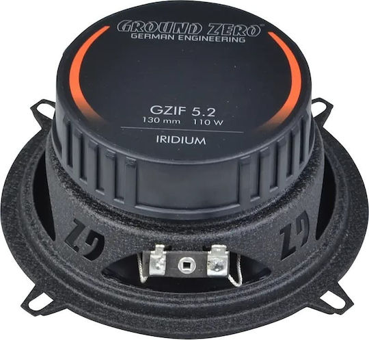 Ground Zero Σετ Ηχεία Αυτοκινήτου Ομοαξονικά 5" με 70W RMS (2 Δρόμων)