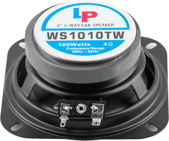 Dibeisi WS-1010TW Ηχείο Αυτοκινήτου 4" με 100W RMS (2 Δρόμων)