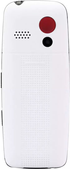 Olympia Star Dual SIM Κινητό με Μεγάλα Κουμπιά Λευκό