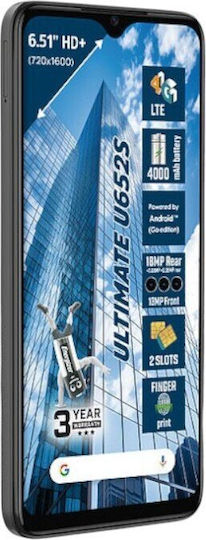 Energizer Ultimate U652S Dual SIM (2/64GB) Μαύρο