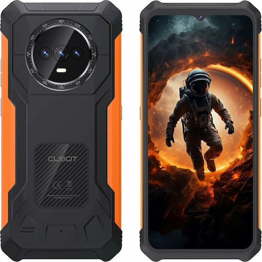 Cubot KingKong ES Dual SIM (6/128GB) Ανθεκτικό Smartphone Μαύρο