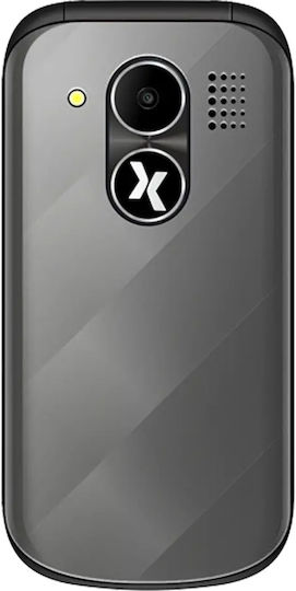 MaxCom MM815 Dual SIM Mobile with Large Buttons Gray