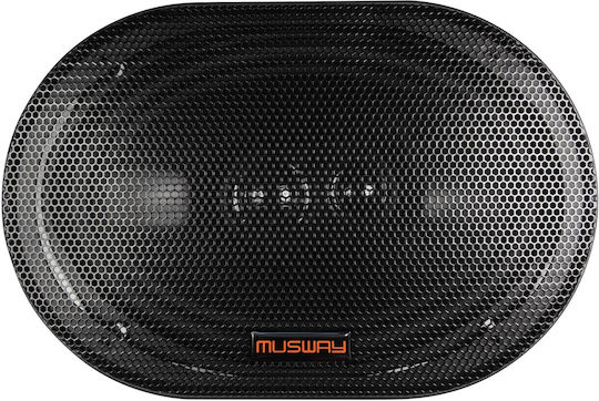 Musway Комплект Автомобилни Високоговорители ME693 6x9" с 125W RMS (3 начина)