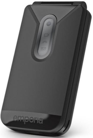 Emporia TALKglam Dual SIM Κινητό με Κουμπιά Μαύρο