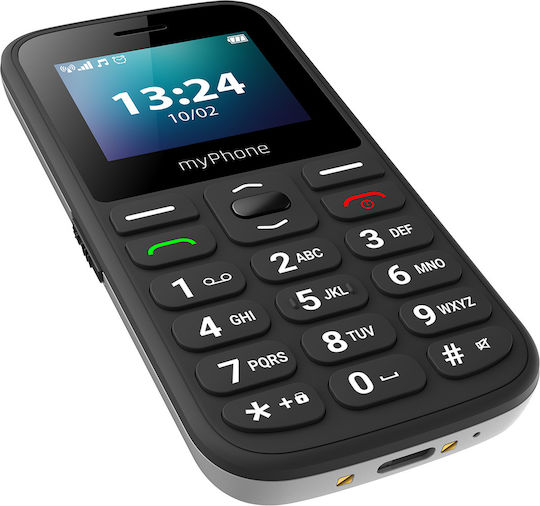 MyPhone Halo A LTE Dual SIM Κινητό με Μεγάλα Κουμπιά Μαύρο