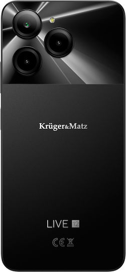 Kruger & Matz Live 12 Dual SIM (8/256GB) Μαύρο