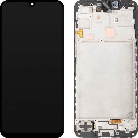 Samsung Οθόνη με Μηχανισμό Αφής και Πλαίσιο για Samsung Galaxy A16 5G A166B (Μαύρο)