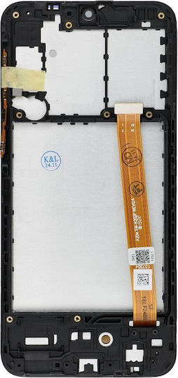 Screen Ncc Lcd Display with Touch Mechanism and Frame for SAMSUNG A20E A202F (Black)