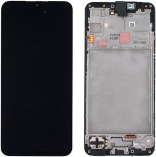 Samsung Screen with Touch Mechanism and Frame for SAMSUNG A16 4G A165 (Black)