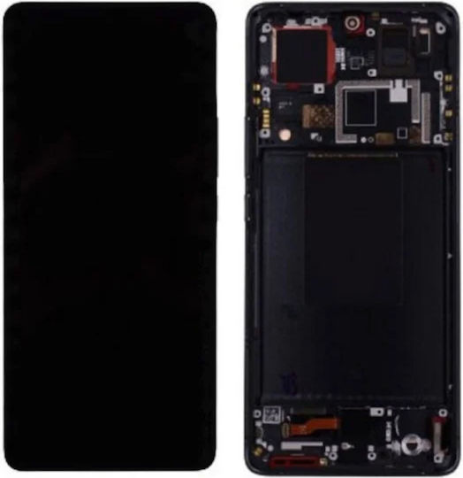 Xiaomi Mobile Phone Replacement Screen with Touch Mechanism and Frame for Xiaomi 12T 5G 12T Pro 5G Black