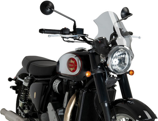 Puig Windshield Top Motorcycle Windshield & Windscreen Transparent Visor for Honda Hornet / Monkey for Triumph Bonneville / Scrambler 1309H
