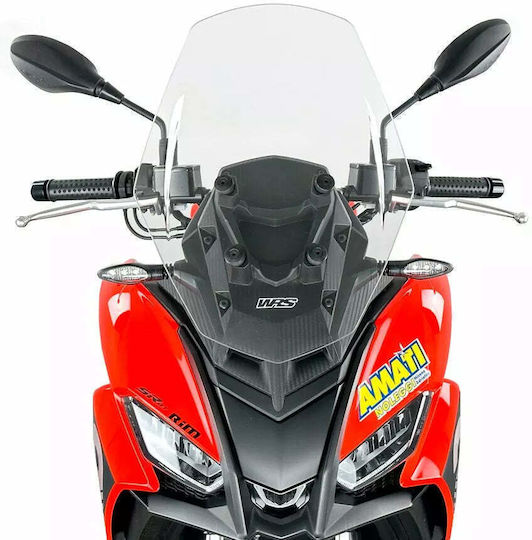 WRS Transparentes Visier Motorrad für Aprilia SR GT 200 - SR GT 200 AP007T