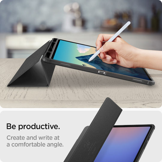 Spigen Galaxy Tab S10 Ultra 2024 S9 Ultra 2023 S8 Ultra 2022 Husa Ultra Hybrid Pro Neagră Acs08795