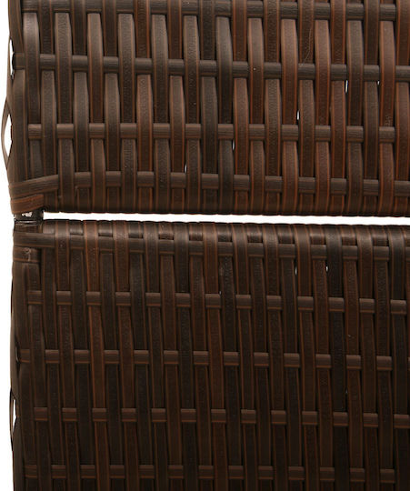 vidaXL Decorativ Paravan Plastic 195x180cm
