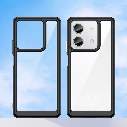 Hurtel Outer Space Back Cover Silicone / Plastic Black (Redmi Note 13 5G)