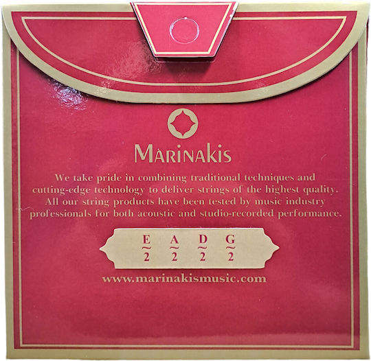Marinakis Set of Strings for Mandolin 10 - 34"