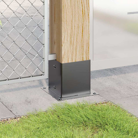 vidaXL Beam Shoe for Pergola Columns made of Wood 14.1x14.1cm 4pcs