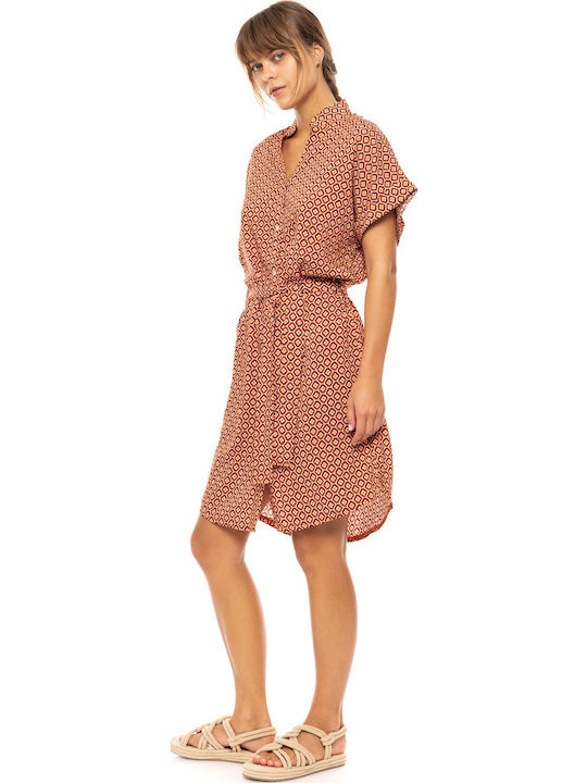 Pink Label Damen Kaftan Strand Braun