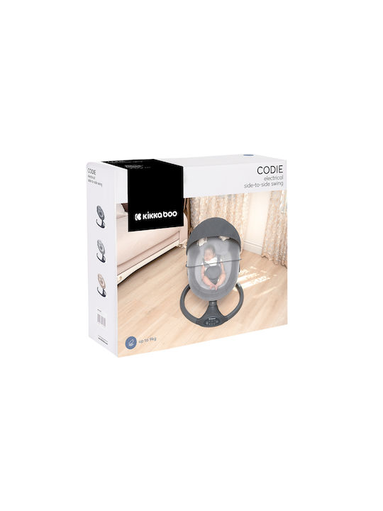 Kikka Boo Electric Baby Relax Codie with Music Beige for Child up to 9kg