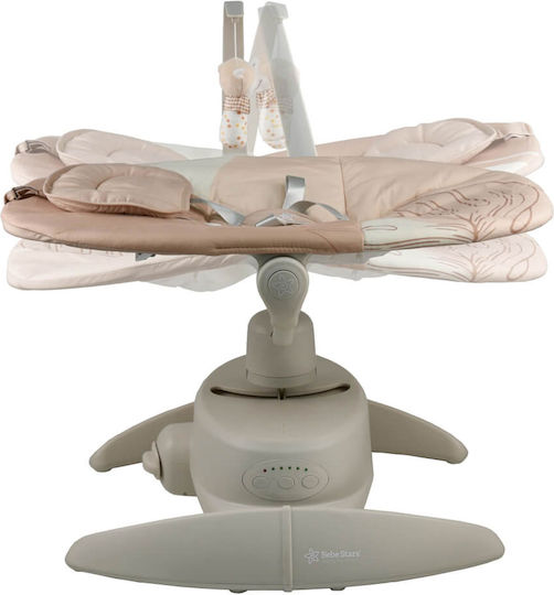 Bebe Stars Electric Baby Relax Cozy with Music Brown for Child up to 9kg