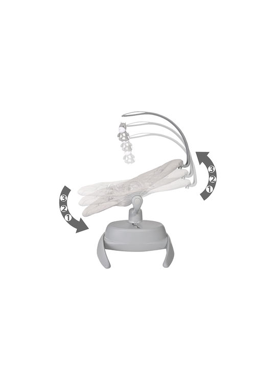 Lorelli Electric Baby Relax Cradle Bella with Vibration Grey Trees