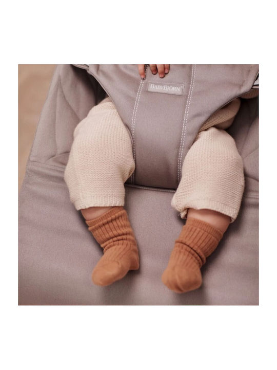 BabyBjorn Manual Baby Relax Bliss Petal Quilt Sand Grey for Child up to 13kg