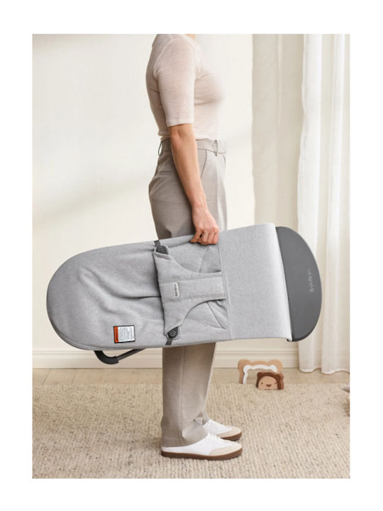 BabyBjorn Χειροκίνητο Relax Μωρού Bliss Light Gray Melange για Παιδί έως 13kg