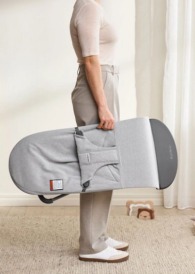BabyBjorn Manual Baby Relax Bliss Light Gray Melange for Child up to 13kg