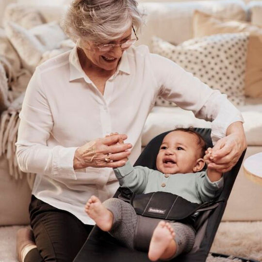 BabyBjorn Balance Soft Χειροκίνητο Relax Μωρού Black/Dark Grey