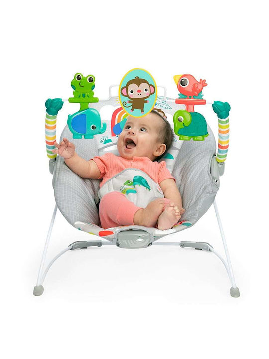 Bright Starts Electric Baby Relax Playful Paradise with Vibration Gray for Child up to 9kg