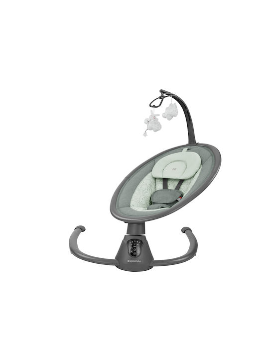 Kikka Boo Electric Baby Relax Swing Twiddle with Music Green for Child up to 9kg