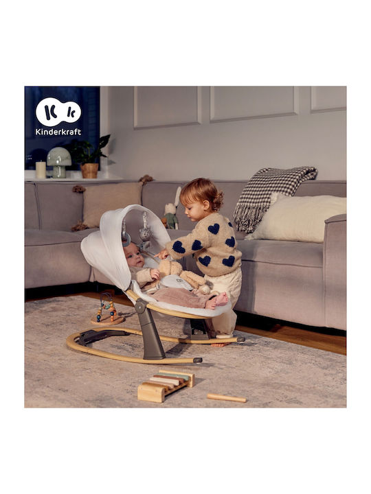 Kinderkraft Manual Baby Relax Elsu White for Child up to 9kg
