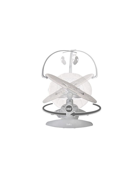 Lorelli Electric Baby Relax Cradle Bella with Vibration Beige Dots